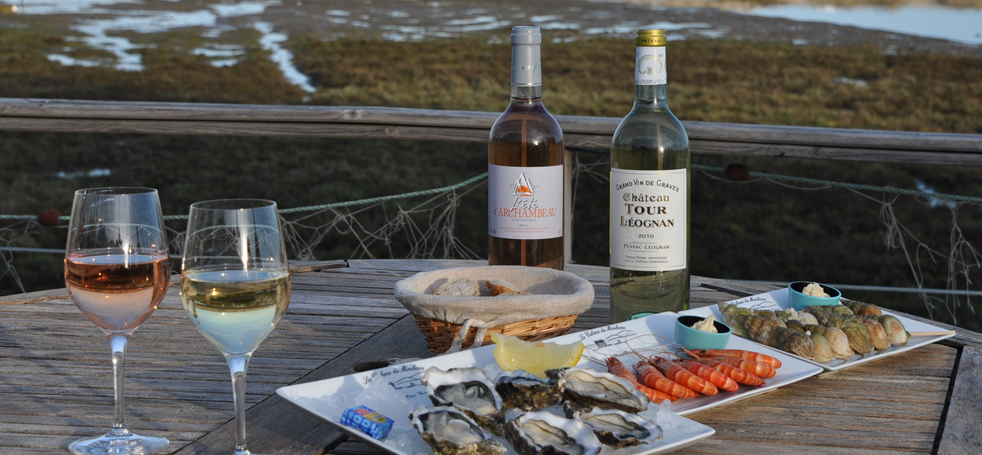 Dégustation au bord de l'eau