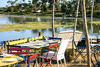 Dégustation au bord de l'eau